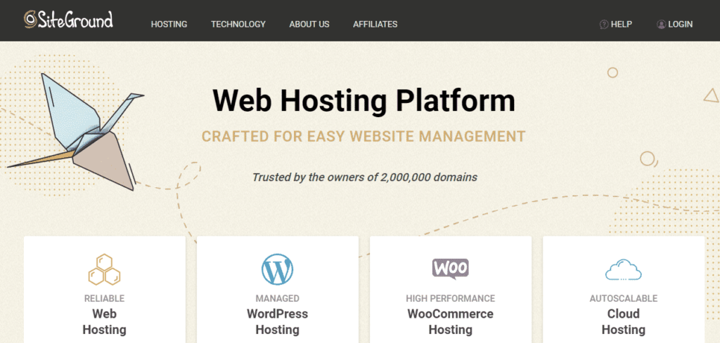SiteGround Manage WordPress Hosting Pricing